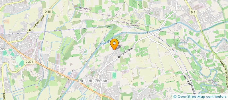 localisation de l'entreprise MONSIEUR PIERRE BRESSY  LORIOL-DU-COMTAT