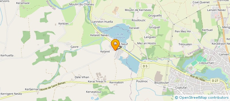 localisation de l'entreprise MONSIEUR PIERRE BRETON à PLOUARZEL