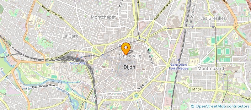 localisation de l'entreprise MONSIEUR PIERRE BREUIL à DIJON