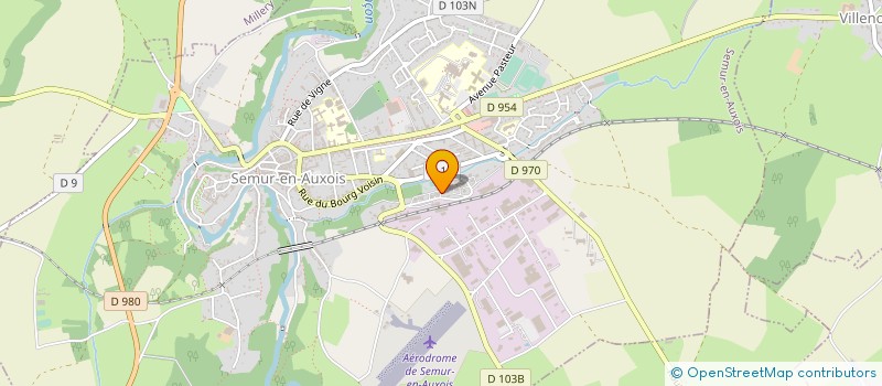 localisation de l'entreprise MONSIEUR PIERRE BRIFFAUT à SEMUR-EN-AUXOIS