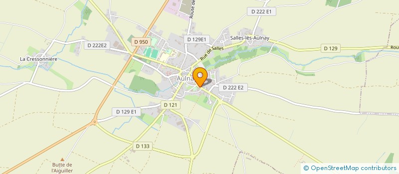 localisation de l'entreprise MONSIEUR PIERRE BRILLAUD  AULNAY