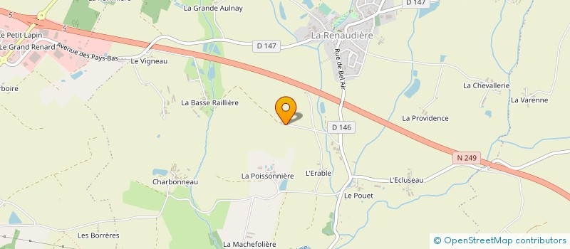 localisation de l'entreprise MONSIEUR PIERRE BRIN à SEVREMOINE