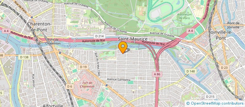 localisation de l'entreprise MONSIEUR PIERRE BRISSARD à MAISONS-ALFORT