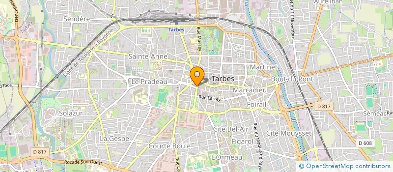 localisation de l'entreprise MONSIEUR PIERRE BRONSART à TARBES
