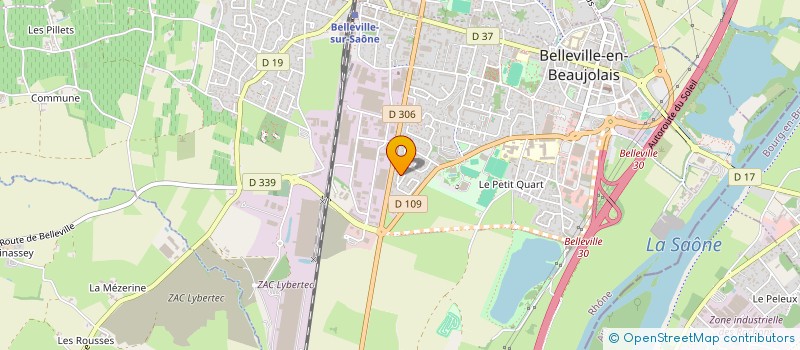 localisation de l'entreprise MONSIEUR PIERRE BROQUET à SAINT JEAN D'ARDIERES