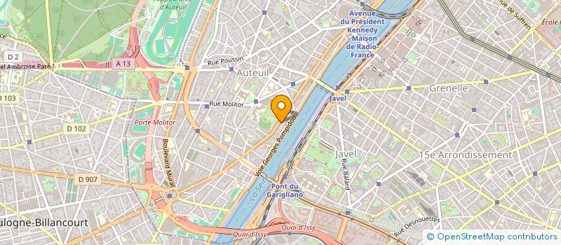 localisation de l'entreprise MONSIEUR PIERRE BROQUET  PARIS