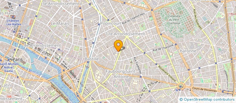 localisation de l'entreprise MONSIEUR PIERRE BROS  PARIS