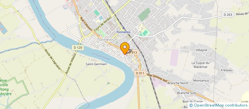 localisation de l'entreprise MONSIEUR PIERRE BROT  TONNEINS