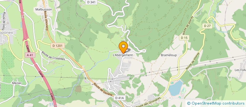 localisation de l'entreprise MONSIEUR PIERRE BROUILLAUD  CRUSEILLES