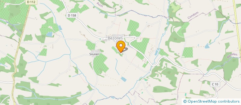 localisation de l'entreprise MONSIEUR PIERRE BRUCHAUT  LAGARDERE