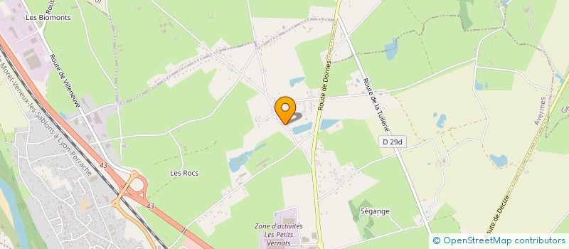 localisation de l'entreprise MONSIEUR PIERRE BRUET  AVERMES