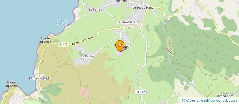 localisation de l'entreprise MONSIEUR PIERRE BRUGER  FERMANVILLE