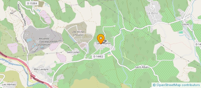 localisation de l'entreprise MONSIEUR PIERRE BRULBAULT  LE BOSC