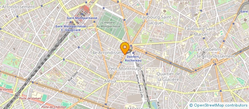 localisation de l'entreprise MONSIEUR PIERRE BRUNO  PARIS