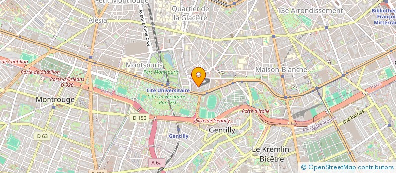 localisation de l'entreprise MONSIEUR PIERRE BRUNO  PARIS