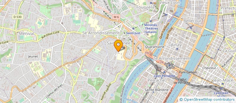 localisation de l'entreprise MONSIEUR PIERRE BRUYERE  LYON