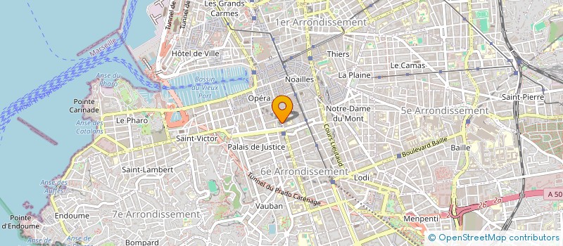 localisation de l'entreprise MONSIEUR PIERRE BRUZI  MARSEILLE