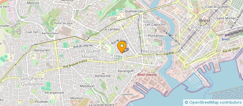localisation de l'entreprise MONSIEUR PIERRE BUCHETON à BREST