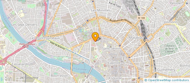 localisation de l'entreprise MONSIEUR PIERRE BUCHETTE à TOULOUSE