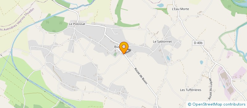 localisation de l'entreprise MONSIEUR PIERRE BUDIN à LES AVENIERES VEYRINS-THUELLIN