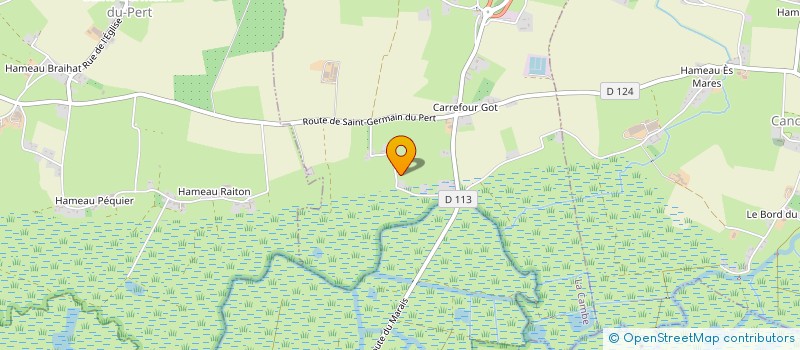 localisation de l'entreprise MONSIEUR PIERRE BUHOURS  CANCHY