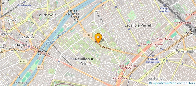 localisation de l'entreprise MONSIEUR PIERRE BUISSERET à NEUILLY-SUR-SEINE