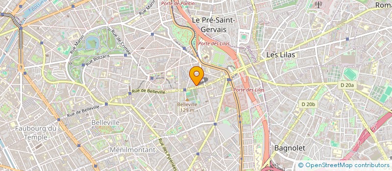 localisation de l'entreprise MONSIEUR PIERRE BUISSON  PARIS 19