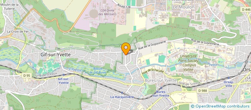 localisation de l'entreprise MONSIEUR PIERRE BUISSON à BURES-SUR-YVETTE