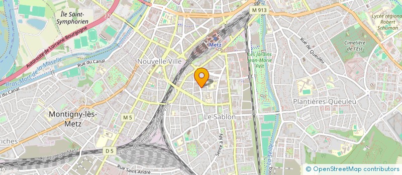 localisation de l'entreprise MONSIEUR PIERRE BUR  METZ