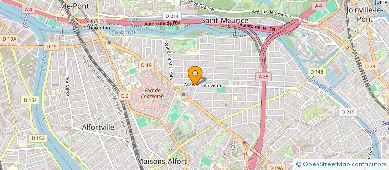 localisation de l'entreprise MONSIEUR PIERRE BURAGLIO à MAISONS-ALFORT