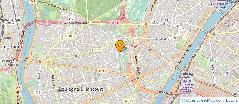 localisation de l'entreprise MONSIEUR PIERRE BURELLE  PARIS