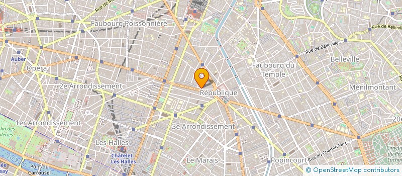 localisation de l'entreprise MONSIEUR PIERRE BURGARD à PARIS