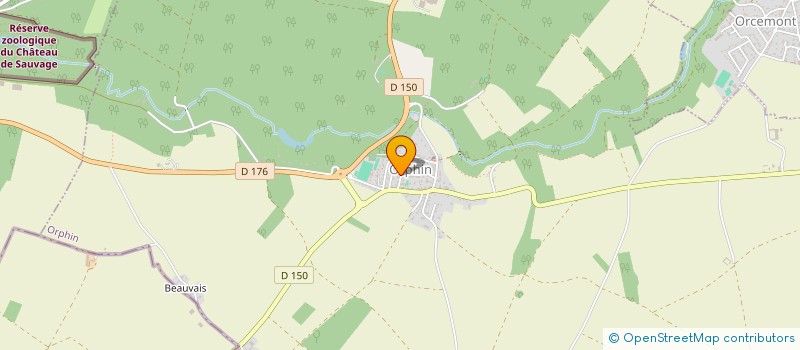 localisation de l'entreprise MONSIEUR PIERRE BURGUILLO  ORPHIN