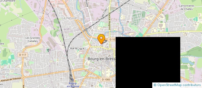 localisation de l'entreprise MONSIEUR PIERRE BURGUN à BOURG-EN-BRESSE