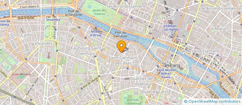 localisation de l'entreprise MONSIEUR PIERRE BURLOT  PARIS