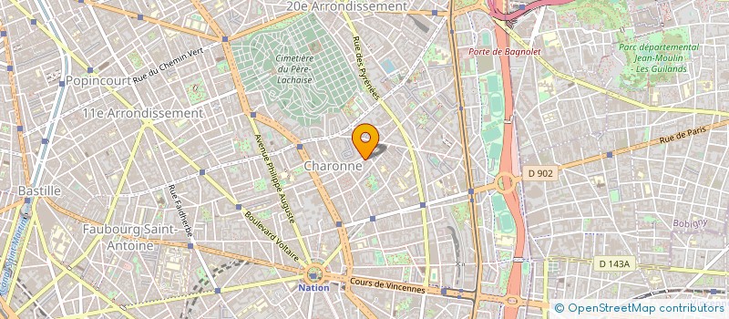 localisation de l'entreprise MONSIEUR PIERRE BURTSCHELL  PARIS