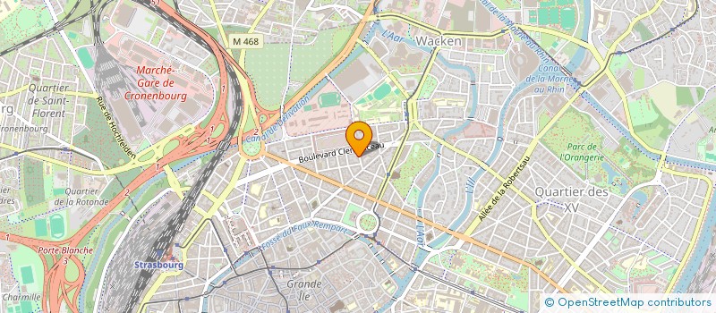 localisation de l'entreprise MONSIEUR PIERRE BUS à STRASBOURG