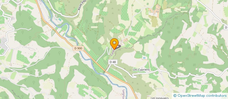 localisation de l'entreprise MONSIEUR PIERRE BUSI  CASENEUVE