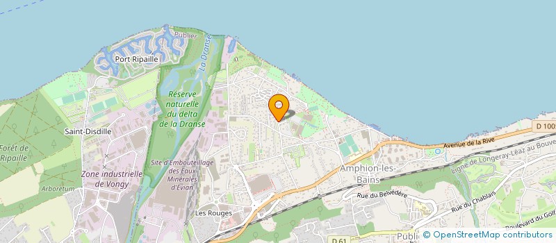 localisation de l'entreprise MONSIEUR PIERRE BUTTAY  PUBLIER