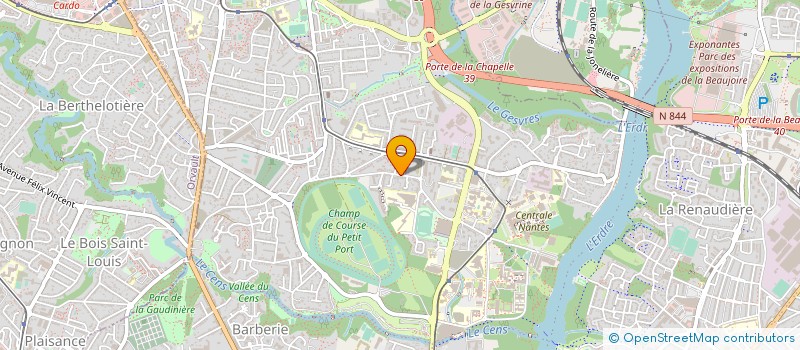 localisation de l'entreprise MONSIEUR PIERRE BUTTET à NANTES