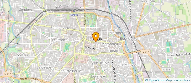 localisation de l'entreprise MONSIEUR PIERRE CABARROU  TARBES