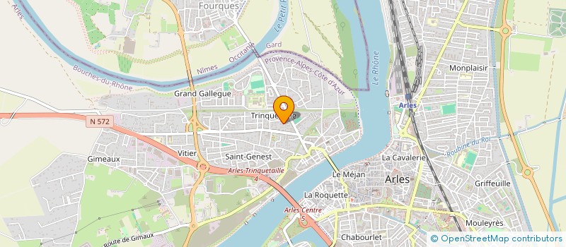 localisation de l'entreprise MONSIEUR PIERRE CABASSUD  ARLES