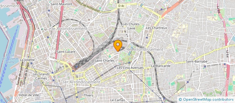 localisation de l'entreprise MONSIEUR PIERRE CABIRON à MARSEILLE