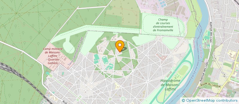 localisation de l'entreprise MONSIEUR PIERRE CABOT à MAISONS-LAFFITTE