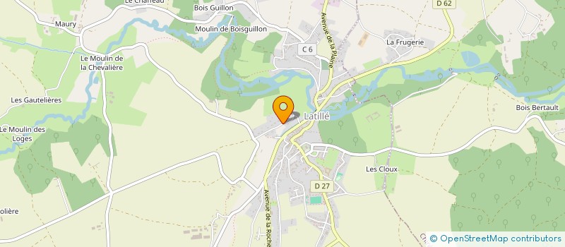 localisation de l'entreprise MONSIEUR PIERRE CABROL  LATILLE