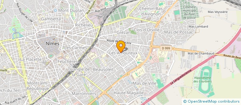 localisation de l'entreprise MONSIEUR PIERRE CABUT  NIMES