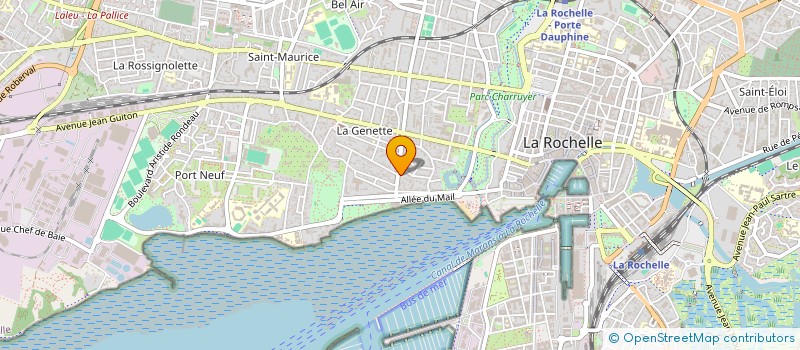 localisation de l'entreprise MONSIEUR PIERRE CADENE  LA ROCHELLE