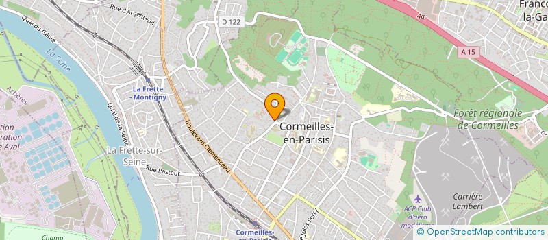 localisation de l'entreprise MONSIEUR PIERRE CAGNACCI à CORMEILLES-EN-PARISIS
