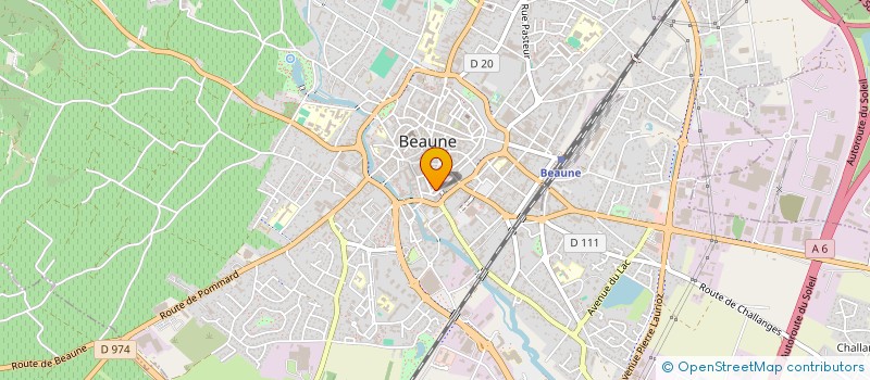 localisation de l'entreprise MONSIEUR PIERRE CAILLOT à BEAUNE