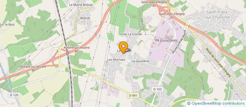 localisation de l'entreprise MONSIEUR PIERRE CALANDRAUD à FLEAC